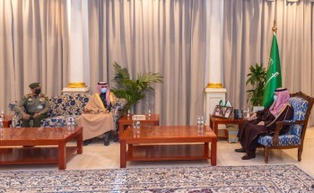 سمو أمير الجوف يستقبل مدير جوازات المنطقة المعين حديثاً سمو أمير الجوف يستقبل مدير جوازات المنطقة المعين حديثاً