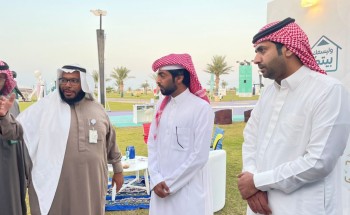 مدير عام هيئة الأمر بالمعروف بالشرقية يزور محافظ العديد و يتفقد سير العمل بمنفذ سلوى
