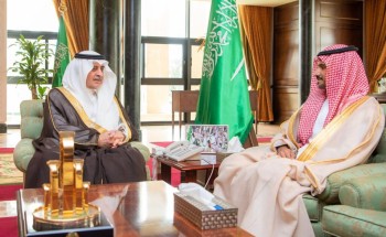 سمو أمير تبوك يستقبل مدير فرع الهيئة العامة للنقل بالمنطقة