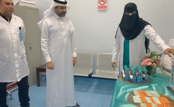 قسم الجودة في مستشفى الدلم ينظم ركن لتحسين جودة العمل في الأقسام الفنية.