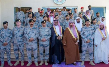 سمو أمير نجران يتفقد قوات حرس الحدود في مواقع ميدانية حدودية بقطاع سقام ويزور مقر القيادة بالمنطقة