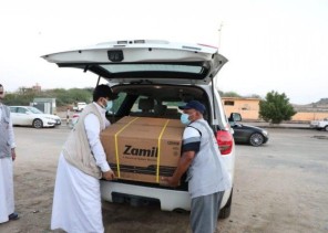 تحت شعار “سعادتكم فرحتنا” بر جازان تنهي توزيع 113 جهاز كهربائي منزلي و673 الف إعانة للأسر تحت شعار “سعادتكم فرحتنا” بر جازان تنهي توزيع 113 جهاز كهربائي منزلي و673 الف إعانة للأسر