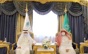 وكيل النيابة العامة يستقبل مساعد وزير التجارة ويناقشان عدد من الموضوعات ذات الاهتمام المشترك