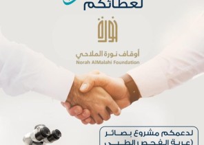 تكريم “أوقاف نورة الملاحي” لدورها في إيصال خدمات فحص العيون للمناطق الأكثر احتياجًا تكريم “أوقاف نورة الملاحي” لدورها في إيصال خدمات فحص العيون للمناطق الأكثر احتياجًا