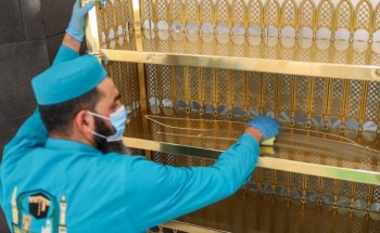 الإدارة العامة للشؤون الفنية و الخدمية بالمسجد الحرام تعلن عن جاهزية طاقاتها البشرية و الخدمية لإستقبال ضيوف الرحمن الإدارة العامة للشؤون الفنية و الخدمية بالمسجد الحرام تعلن عن جاهزية طاقاتها البشرية و الخدمية لإستقبال ضيوف الرحمن