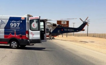 الإسعاف الجوي بالهلال الأحمر بالقصيم ينقل مصاباً يمنياً بالسكتة الدماغية إلى مستشفى الملك فهد التخصصي ببريدة الإسعاف الجوي بالهلال الأحمر بالقصيم ينقل مصاباً يمنياً بالسكتة الدماغية إلى مستشفى الملك فهد التخصصي ببريدة