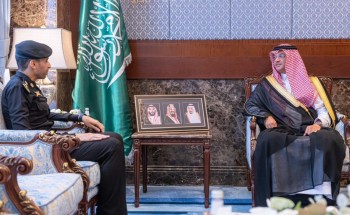 سمو محافظ الأحساء يستقبل قائد دوريات الأمن بالمحافظة