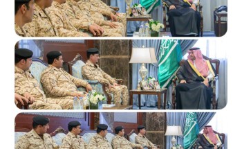 سمو محافظ الأحساء يستقبل قائد لواء الملك عبدالعزيز الآلي بالحرس الوطني سمو محافظ الأحساء يستقبل قائد لواء الملك عبدالعزيز الآلي بالحرس الوطني