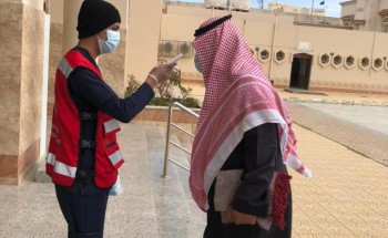الهلال الاحمر بمنطقة الباحة ينفذ مبادرة تطوعية (الباحة آمنة) الهلال الاحمر بمنطقة الباحة ينفذ مبادرة تطوعية (الباحة آمنة)