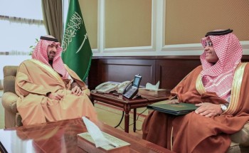 نائب أمير منطقة تبوك يستقبل رئيس جامعة تبوك