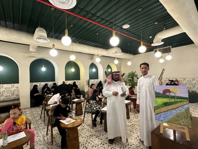 بيش آرت يُنفذ برنامجًا تدريبيًا بعنوان “العلاج بالفن” للأطفال