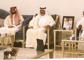 عدد من الأمراء يعزّون أسرة “بن شريم” في وفاة العميد “فيصل”