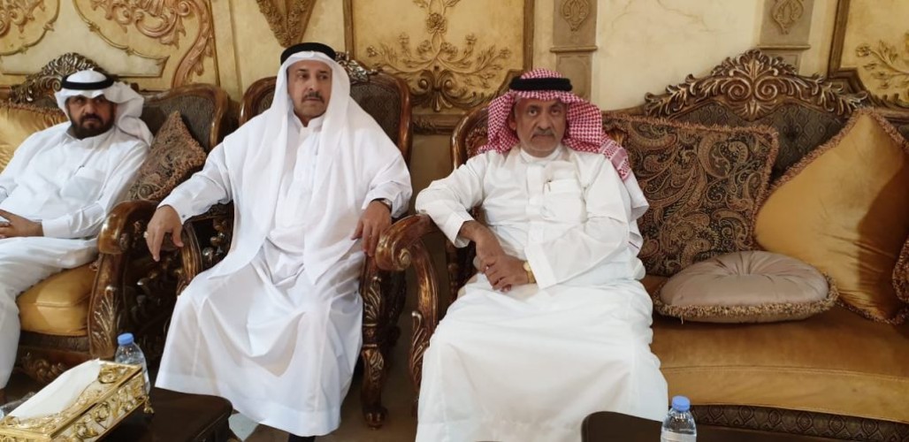 ديوانية ابراهيم امجد تحتفل بالزمزمي بمناسبة التمديد له من قبل وزير الحج