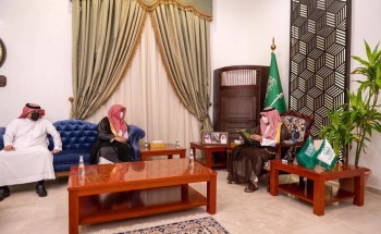 سمو أمير الجوف يطلع على أعمال وبرامج فرع وزارة الشؤون الإسلامية بالمنطقة سمو أمير الجوف يطلع على أعمال وبرامج فرع وزارة الشؤون الإسلامية بالمنطقة