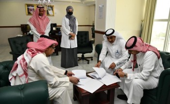 مساعد مدير الشؤون الصحية للطب العلاجي بجدة يوقع إتفاقية شراكة مجتمعية و تعاون مشترك مع المدير التنفيذي لجمعية طريحي الفراش