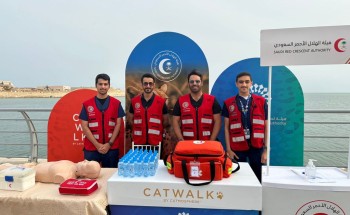 فرع الهلال الأحمر بالشرقية يساهم بالتغطية الإسعافية لمبادرات (Cat walk) فرع الهلال الأحمر بالشرقية يساهم بالتغطية الإسعافية لمبادرات (Cat walk)