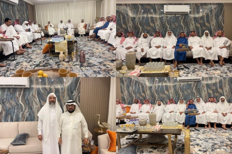 العماري يحتفل بقدوم مولوده «تميم»
