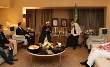وزير الشؤون الإسلامية يلتقي وزير الأوقاف المصري بالأردن