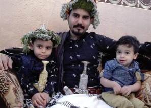 شباب عمود الريث يهنؤن القيادة الرشيدة والجنود المرابطين بعيد الفطر المبارك