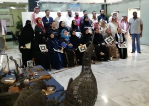 على شرف الدكتور طلال أدهم تناغم آرت تكرم المشاركين في المعرض الجماعي