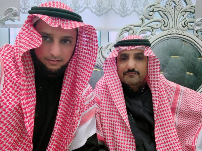 الشاعر سلامة الشويلعي يعقد قران  ابنه