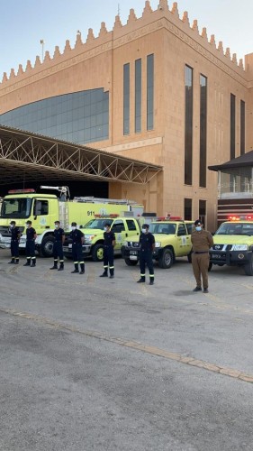 مدني القصيم يشارك بالمهرجانات والفعاليات المقامة في المنطقة