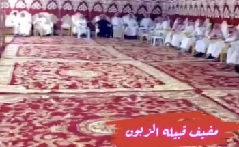 مضيف قبيلة الزبون يجذب زواره في مزاد الأبل في محافظة السليمي