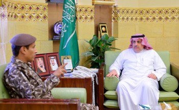 وكيل إمارة الرياض يستقبل قائد القوات الخاصة للأمن البيئي بالمنطقة الوسطى وكيل إمارة الرياض يستقبل قائد القوات الخاصة للأمن البيئي بالمنطقة الوسطى