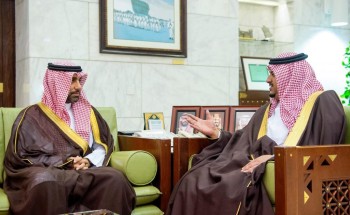 سمو نائب أمير منطقة الرياض يستقبل الرئيس التنفيذي للهيئة الملكية لمدينة الرياض