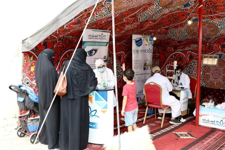 حملة ” عيون الباحة ” بـ فعاليات وسام البادية