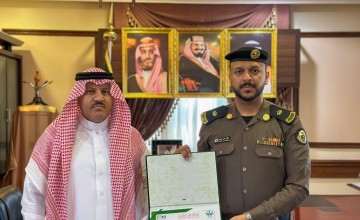محافظ أملج يودّع مدير الشرطة الرائد سلطان الصبحي بشهادة شكر وتقدير محافظ أملج يودّع مدير الشرطة الرائد سلطان الصبحي بشهادة شكر وتقدير