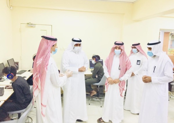 “المعافا” يتفقّد سير اختبارات الفصل الثاني في مدارس تعليم بيش