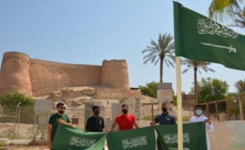 40 مشاركاً ينطلقون على درب زبيدة تزامناً مع الاحتفاء باليوم الوطني91 40 مشاركاً ينطلقون على درب زبيدة تزامناً مع الاحتفاء باليوم الوطني91
