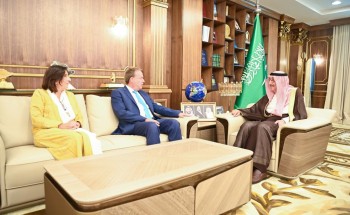 سمو أمير جازان يستقبل سفير جمهورية ألمانيا الاتحادية لدى المملكة ..