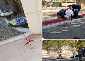 شاهد .. أول صور من موقع الهجوم داخل مقبرة لغير المسلمين في جدة شاهد .. أول صور من موقع الهجوم داخل مقبرة لغير المسلمين في جدة