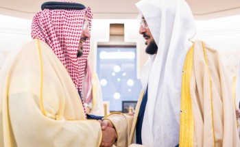 أمير القصيم يستقبل وزير الشؤون الإسلامية