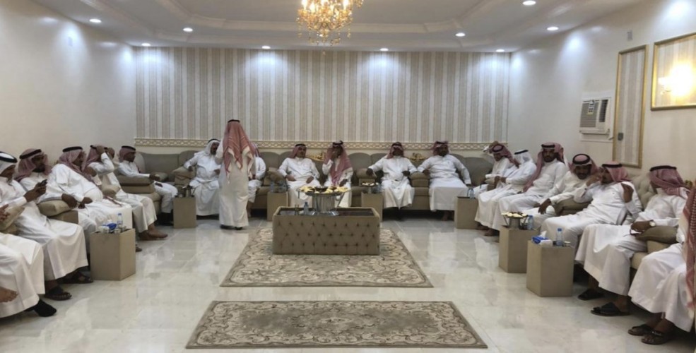 زيارة الشيخ فهد بن رويبح العرعري شيخ قبيلة العراعره من بني رشيد الى أبناء الشيخ / صالح بن درويش بن هون رحمة الله