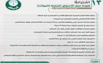 أبرزها غلق المناطق الترفيهية وعدم اصطحاب الأطفال.. 13 اشتراطًا تعيد الحياة لـ”مولات” الرياض أبرزها غلق المناطق الترفيهية وعدم اصطحاب الأطفال.. 13 اشتراطًا تعيد الحياة لـ”مولات” الرياض