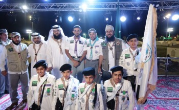 الحفل الختامي لمهرجان التعليم للتربية الكشفية بالجوف