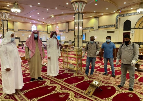 الشؤون الإسلامية بنجران تنفذ2016 جولة تفقدية خلال أسبوعين لمتابعة البروتوكولات الصحية بمساجد وجوامع المنطقة الشؤون الإسلامية بنجران تنفذ2016 جولة تفقدية خلال أسبوعين لمتابعة البروتوكولات الصحية بمساجد وجوامع المنطقة