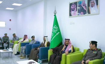 محافظ حفرالباطن يتفقد منفذ الرقعي الحدودي