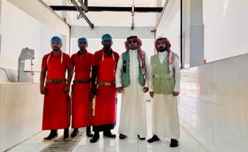 استعدادًا لموسم عيد الأضحى.. «بيئة أضم» تنفذ جولة تفتيشية على المسالخ لضمان السلامة والجودة استعدادًا لموسم عيد الأضحى.. «بيئة أضم» تنفذ جولة تفتيشية على المسالخ لضمان السلامة والجودة