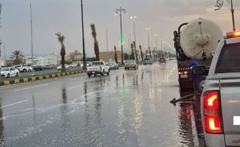 الأرصاد: هطول أمطار رعدية مصحوبة بزخات من البرد ورياح نشطة على عدة مناطق