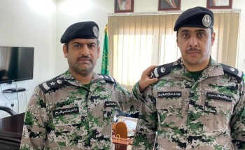 مدير إدارة سجن رفحاء يقلد الرائد يوسف الرشيدي رتبته الجديدة مدير إدارة سجن رفحاء يقلد الرائد يوسف الرشيدي رتبته الجديدة
