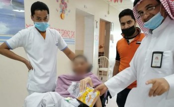 التاهيل الشامل للذكور بالدمام يهنئ القيادة ويعايد مستفيديه بعيد الفطر