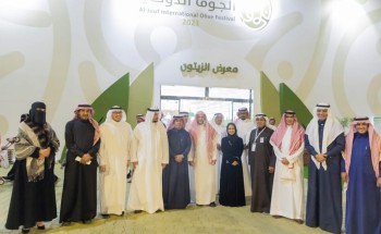 وفد مجلس الشورى يزور مهرجان زيتون الجوف الدولي ويشيد بالفعاليات