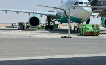 أول دفعة من حجاج إيران تصل «مطار عرعر» تمهيدًا لمغادرتهم عبر منفذ جديدة عرعر
