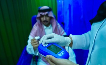 صندوق الشهداء والمصابين والأسرى والمفقودين ينظم حملة للتبرع بالدم في مدينة سكاكا