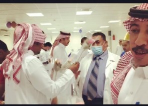 مركز التأهيل الشامل ببريدة يقيم حفل معايدة لنزلائه.