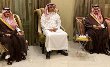 سمو أمير منطقة الرياض يعزي الأمير فهد بن مشاري في وفاة والدته سمو أمير منطقة الرياض يعزي الأمير فهد بن مشاري في وفاة والدته